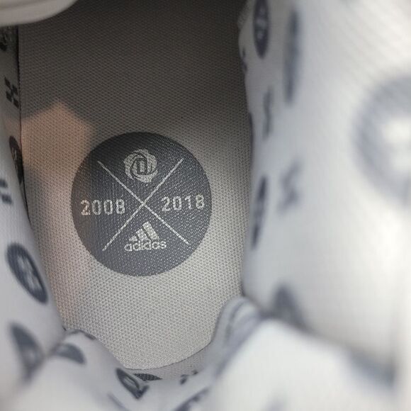 Adidas D Rose 9 Off White Men's Baskeball Sneaker Shoes  Size 13 - Picture 7 of 9